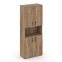 Style Project SN.STS.E-107 (Дуб табак) Шкаф высокий широкий (4 низких фасада ЛДСП)