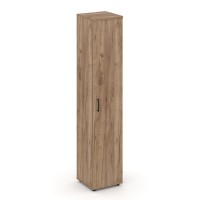 Style Project SN.STU-108 (Дуб табак) Шкаф высокий узкий универсальный (1 высокий фасад ЛДСП)