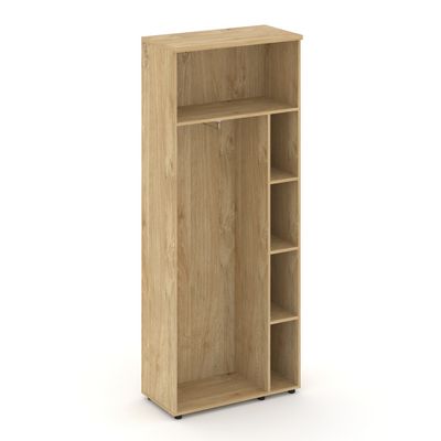 Style Project SN.GB-003 (Тиквуд светлый) Гардероб широкий неглубокий