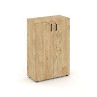 Style Project SN.STS-204 (Тиквуд светлый) Шкаф средний широкий (2 средних фасада ЛДСП)