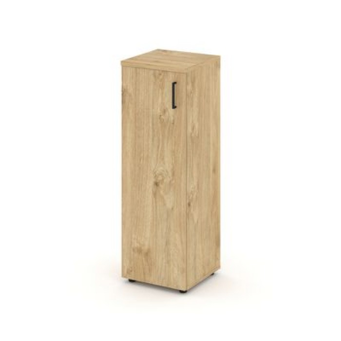 Стайл Проджект SN.STU.E-204(L) (Тиквуд светлый) Шкаф средний узкий левый (1 средний фасад ЛДСП)