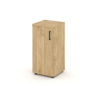 Style Project SN.STU.E-301(L) (Тиквуд светлый) Шкаф низкий узкий левый (1 низкий фасад ЛДСП)