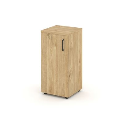 Style Project SN.STU.E-301(L) (Тиквуд светлый) Шкаф низкий узкий левый (1 низкий фасад ЛДСП)