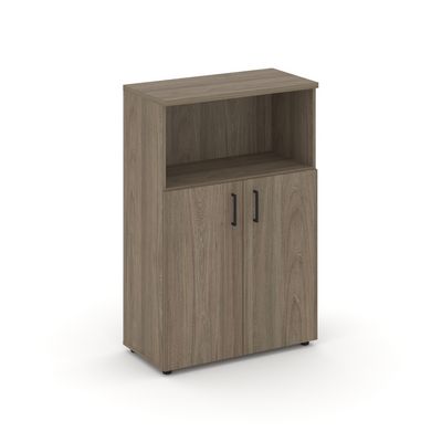 Style Project SN.STS.E-201 (Вяз благородный) Шкаф средний широкий (2 низких фасада ЛДСП)