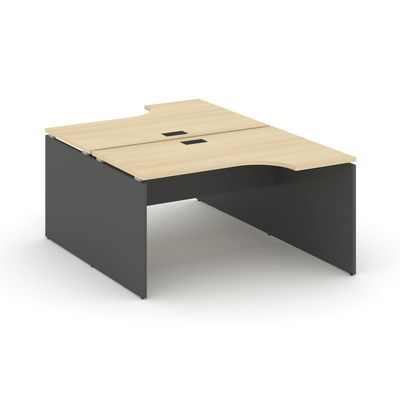 Style Project SN-D.DRPA-002 (Акация лорка/Антрацит) Рабочая станция эргономичная