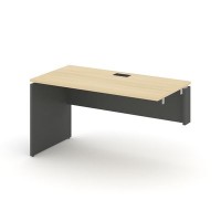 Style Project SN-D.OPRS-001R (Акация лорка/Антрацит) Стол приставка к опорным элементам