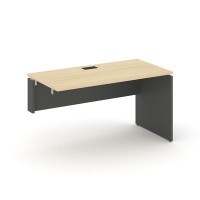 Style Project SN-D.OPRS-002L (Акация лорка/Антрацит) Стол приставка к опорным элементам