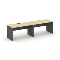 Style Project SN-D.ORS-014 (Акация лорка/Антрацит) Рабочая станция односторонняя