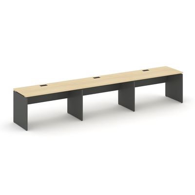 Style Project SN-D.ORS-044 (Акация лорка/Антрацит) Рабочая станция односторонняя