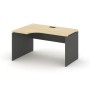 Style Project SN-D.SPA-022L (Акация лорка/Антрацит) Стол рабочий эргономичный