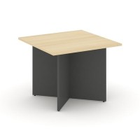 Style Project SN-D.SPRG-003 (Акация лорка/Антрацит) Стол переговорный квадратный