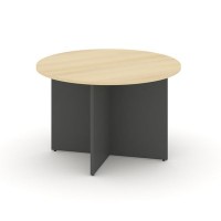 Style Project SN-D.SPRG-004 (Акация лорка/Антрацит) Стол переговорный круглый
