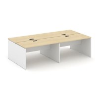 Style Project SN-D.DRS-053 (Акация лорка/Белый) Рабочая станция двухсторонняя