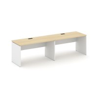 Style Project SN-D.ORS-023 (Акация лорка/Белый) Рабочая станция односторонняя