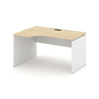 Style Project SN-D.SPA-001L (Акация лорка/Белый) Стол рабочий эргономичный