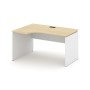 Style Project SN-D.SPA-002L (Акация лорка/Белый) Стол рабочий эргономичный