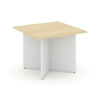 Style Project SN-D.SPRG-003 (Акация лорка/Белый) Стол переговорный квадратный