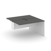 Style Project SN-D.DPRS-004 (Антрацит/Белый) Стол приставка к опорным элементам