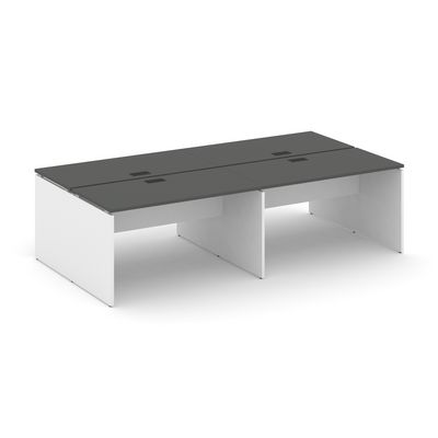 Style Project SN-D.DRS-054 (Антрацит/Белый) Рабочая станция двухсторонняя