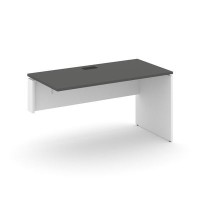 Style Project SN-D.OPRS-003L (Антрацит/Белый) Стол приставка к опорным элементам