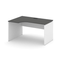 Style Project SN-D.SPA-002L (Антрацит/Белый) Стол рабочий эргономичный