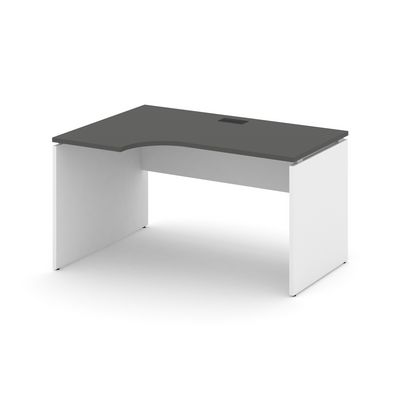 Style Project SN-D.SPA-002L (Антрацит/Белый) Стол рабочий эргономичный