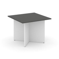 Style Project SN-D.SPRG-003 (Антрацит/Белый) Стол переговорный квадратный