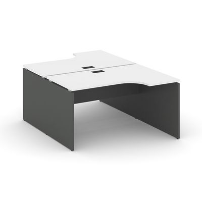 Style Project SN-D.DRPA-012 (Белый/Антрацит) Рабочая станция эргономичная