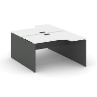 Style Project SN-D.DRPA-021 (Белый/Антрацит) Рабочая станция эргономичная