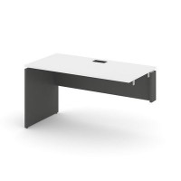 Style Project SN-D.OPRS-003R (Белый/Антрацит) Стол приставка к опорным элементам