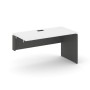 Style Project SN-D.OPRS-004L (Белый/Антрацит) Стол приставка к опорным элементам