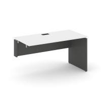 Style Project SN-D.OPRS-013L (Белый/Антрацит) Стол приставка к опорным элементам