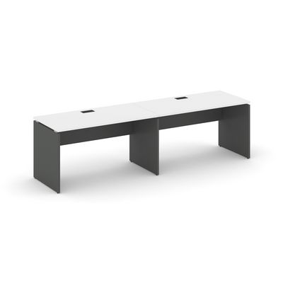 Style Project SN-D.ORS-014 (Белый/Антрацит) Рабочая станция односторонняя