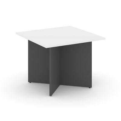 Style Project SN-D.SPRG-003 (Белый/Антрацит) Стол переговорный квадратный