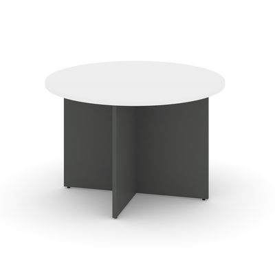 Style Project SN-D.SPRG-004 (Белый/Антрацит) Стол переговорный круглый