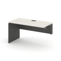 Style Project SN-D.OPRS-001R (Дуб наварра/Антрацит) Стол приставка к опорным элементам