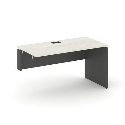 Style Project SN-D.OPRS-022L (Дуб наварра/Антрацит) Стол приставка к опорным элементам