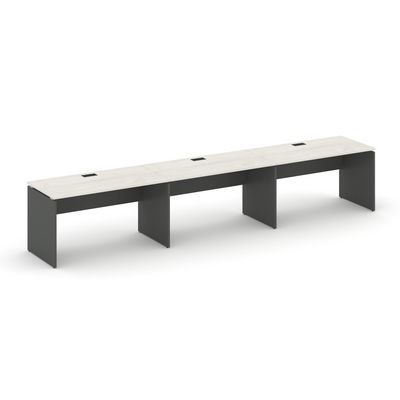 Style Project SN-D.ORS-032 (Дуб наварра/Антрацит) Рабочая станция односторонняя