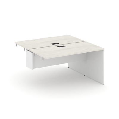 Style Project SN-D.DPRS-023 (Дуб наварра/Белый) Стол приставка к опорным элементам