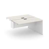 Style Project SN-D.DPRS-024 (Дуб наварра/Белый) Стол приставка к опорным элементам