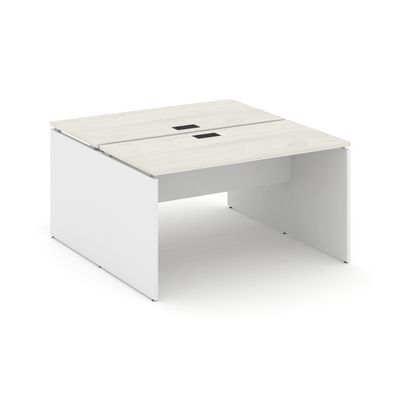 Style Project SN-D.DRS-022 (Дуб наварра/Белый) Рабочая станция двухсторонняя