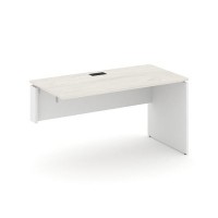 Style Project SN-D.OPRS-002L (Дуб наварра/Белый) Стол приставка к опорным элементам