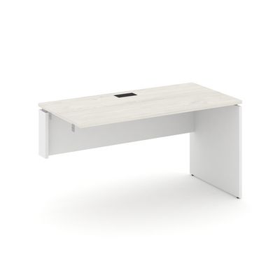 Стайл Проджект SN-D.OPRS-014L (Дуб наварра/Белый) Стол приставка к опорным элементам