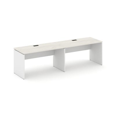 Style Project SN-D.ORS-022 (Дуб наварра/Белый) Рабочая станция односторонняя