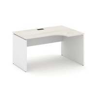 Style Project SN-D.SPA-001R (Дуб наварра/Белый) Стол рабочий эргономичный