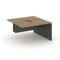 Style Project SN-D.DNRS-001 (Дуб табак/Антрацит) Проходной наборный элемент