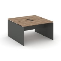Style Project SN-D.DRS-024 (Дуб табак/Антрацит) Рабочая станция двухсторонняя