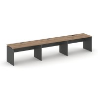 Style Project SN-D.ORS-054 (Дуб табак/Антрацит) Рабочая станция односторонняя