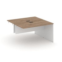 Style Project SN-D.DNRS-012 (Дуб табак/Белый) Проходной наборный элемент