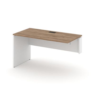 Style Project SN-D.OPRS-003R (Дуб табак/Белый) Стол приставка к опорным элементам